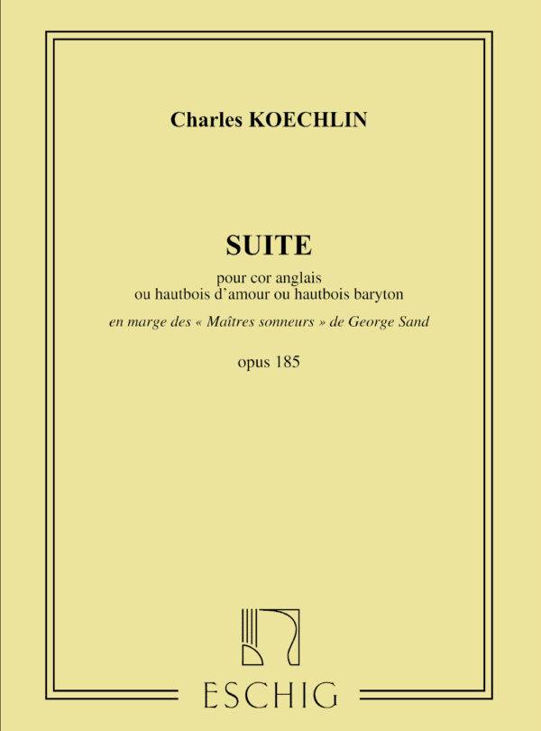 Suite Op 185 Cor Anglais Seul