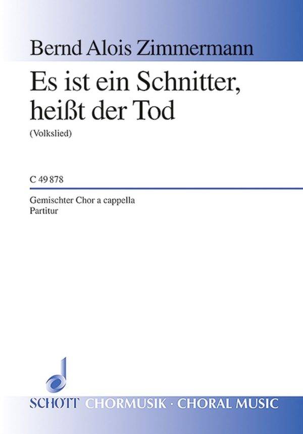 Es ist ein Schnitter, heist der Tod (Volkslied, 17. Jahrhundert)