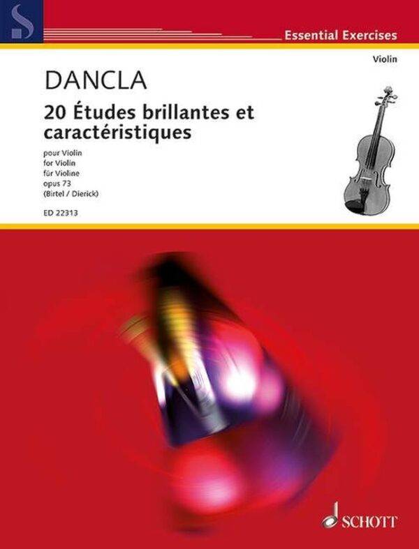 20 etudes brillantes et caracteristiques op. 73