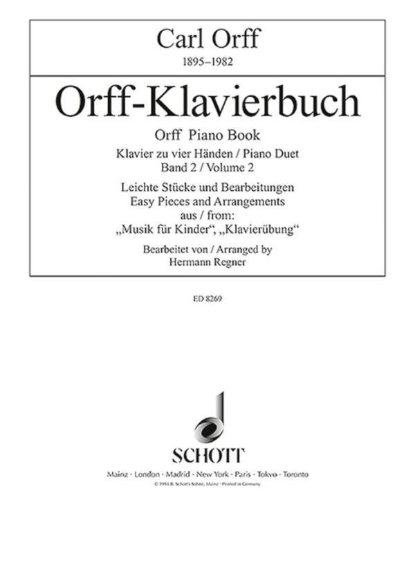 Orff Klavierbuch 2