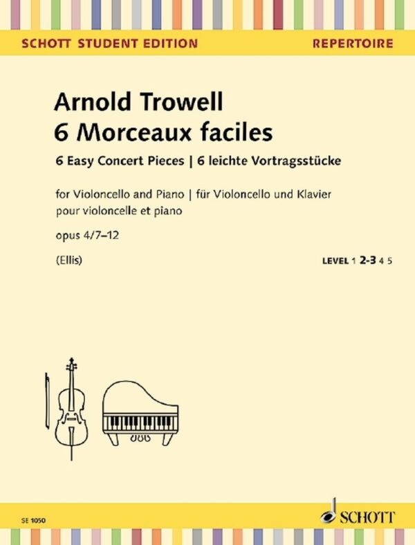 6 Morceaux Faciles Op. 4 No. 7-12 6 Easy Concert Pieces