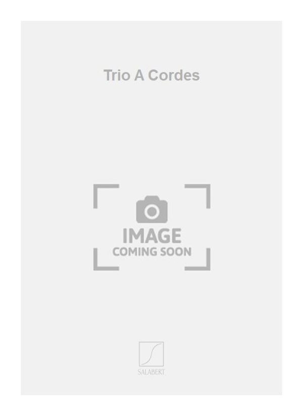 Trio A Cordes Musique Fugitive