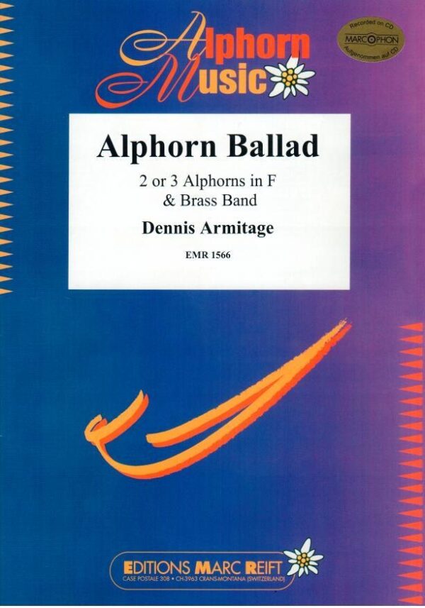 Alphorn Ballad (2-3 Alphorns in F Solo)