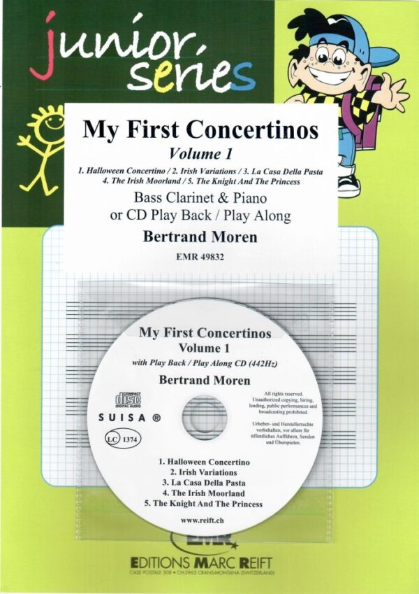 My First Concertinos Volume 1