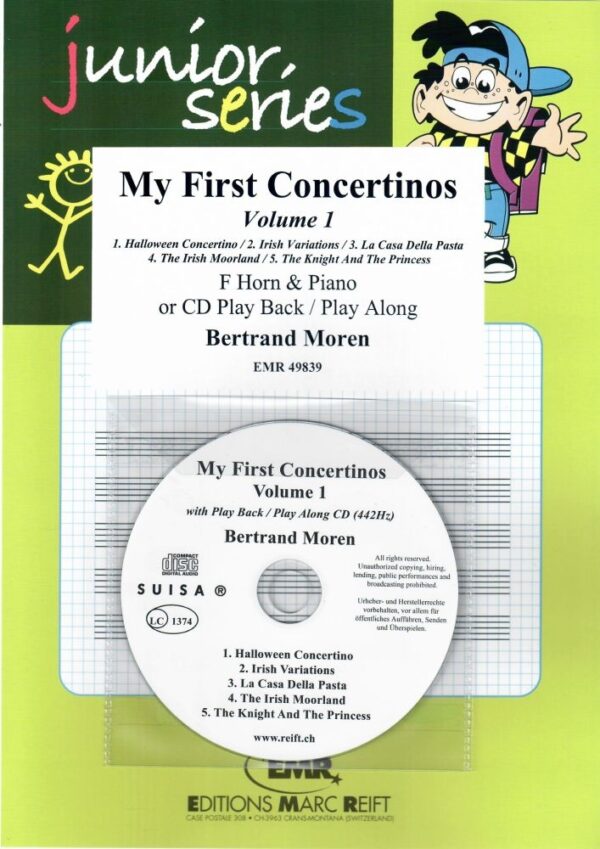 My First Concertinos Volume 1