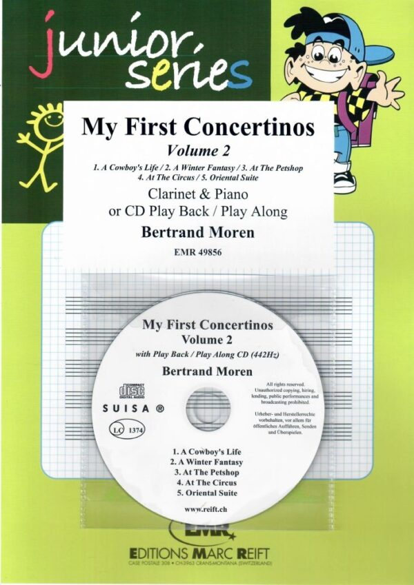 My First Concertinos Volume 2