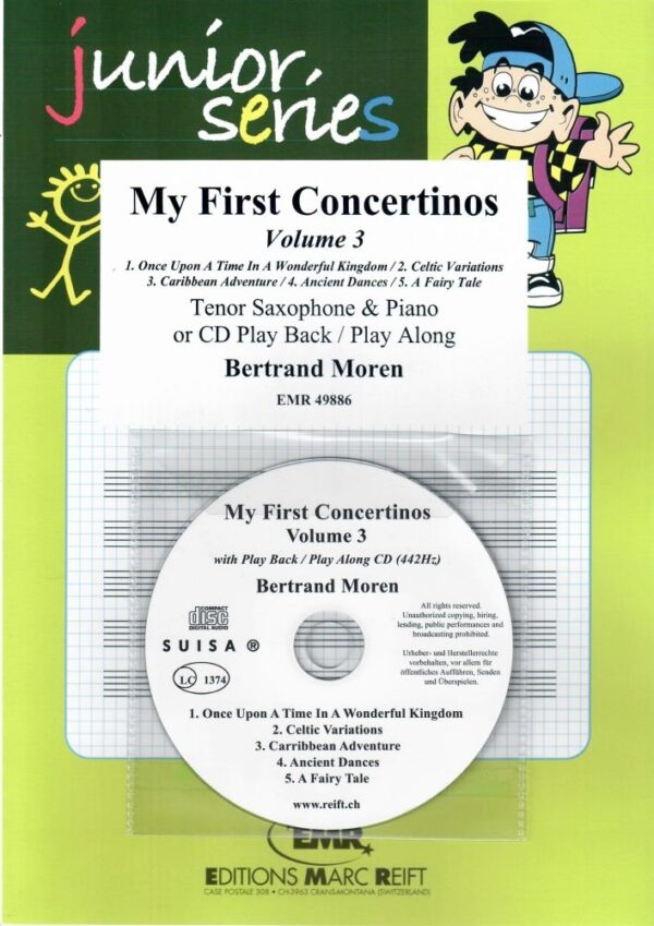 My First Concertinos Volume 3