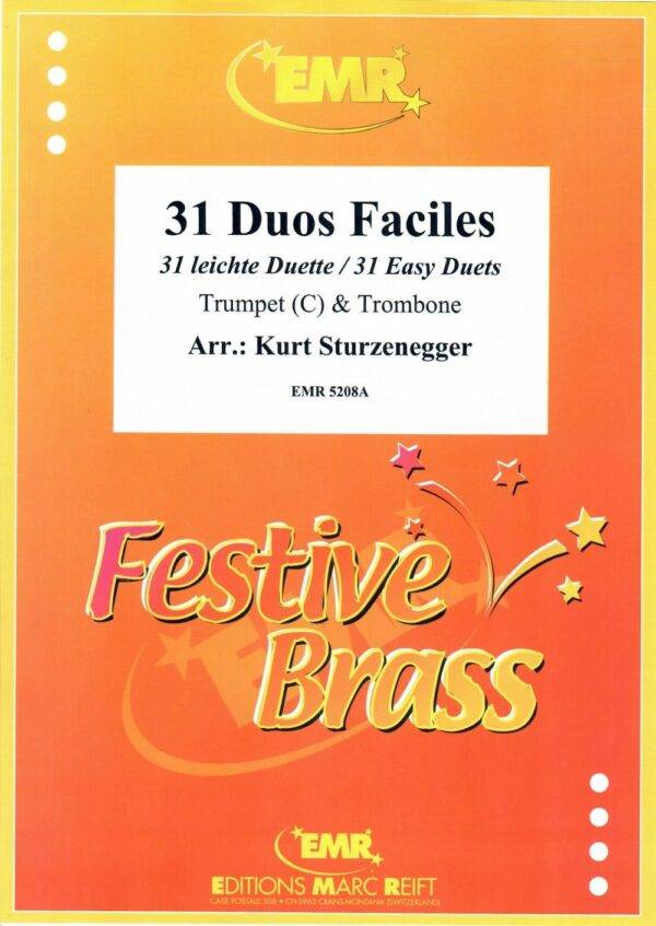 31 Duos faciles Trumpet in C / Do