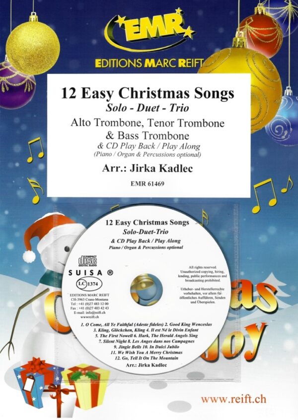 12 Easy Christmas Songs