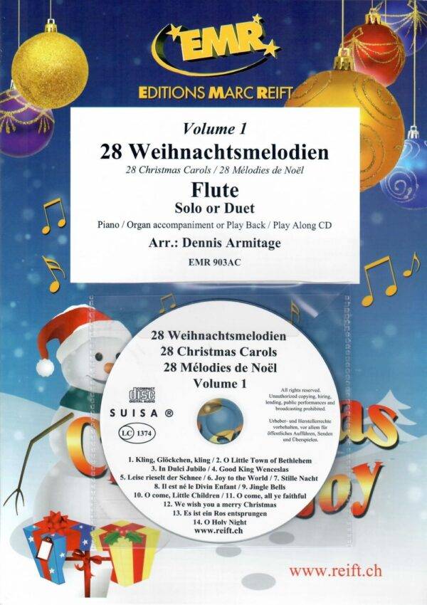 28 Weihnachtmelodien Vol. 1