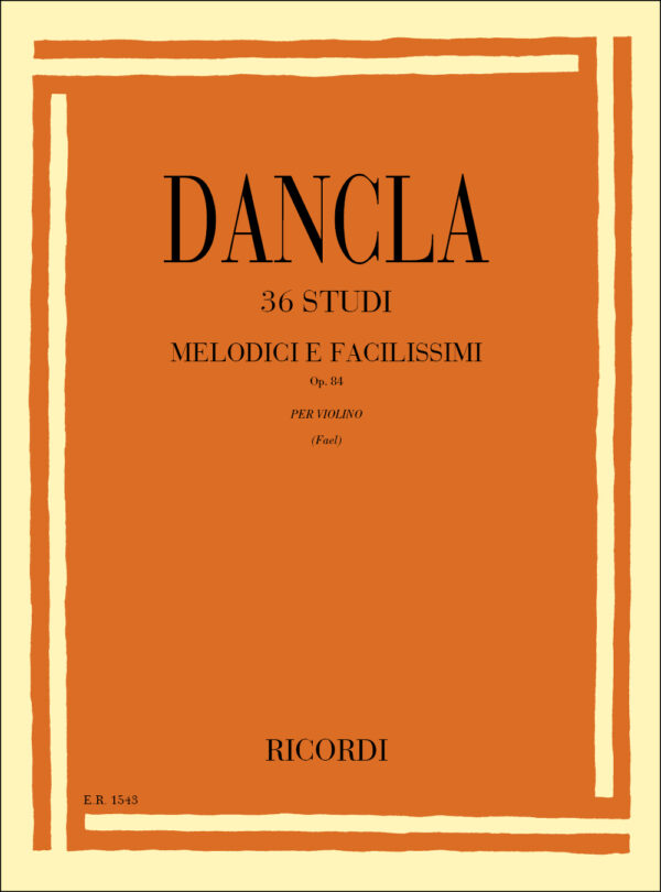 36 Studi melodici e facilissimi Op. 84 per Violino