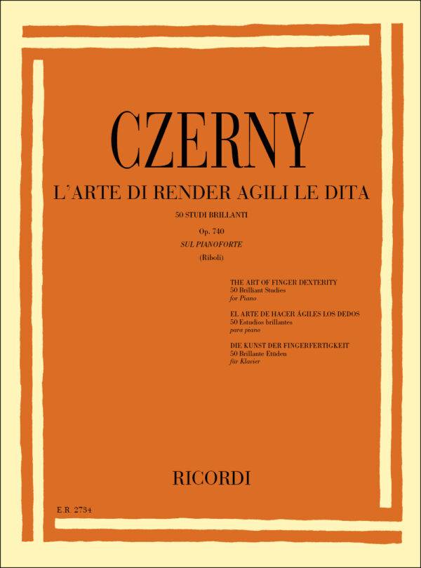 L'Arte Di Rendere Agili Le Dita 50 Studi Brillanti Op. 740 - Per Pianoforte