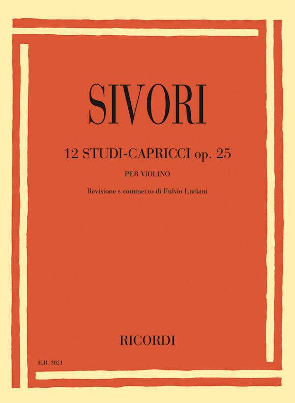 12 Studi-Capricci Op. 25  per violino