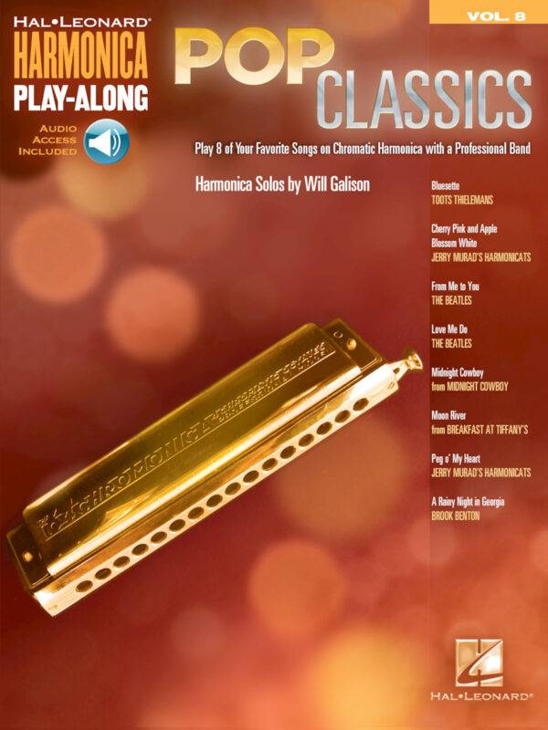 Pop Classics Harmonica Play-Along Volume 8