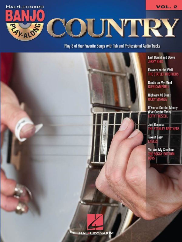 Country Banjo Play-Along Volume 2