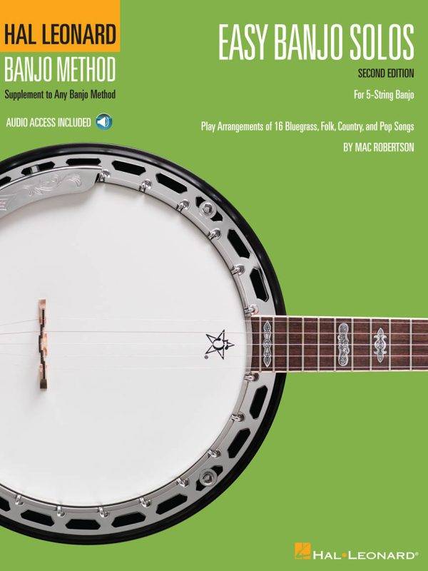 Easy Banjo Solos for 5-String Banjo Hal Leonard Banjo Method