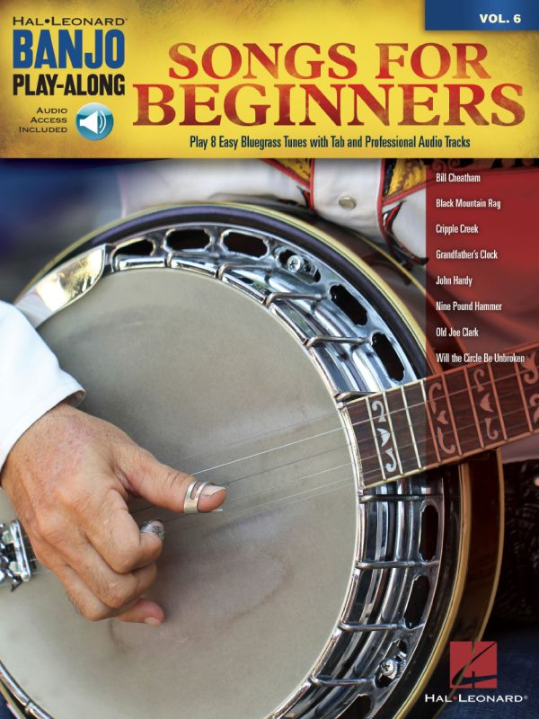 Songs for Beginners Banjo Play-Along Volume 6