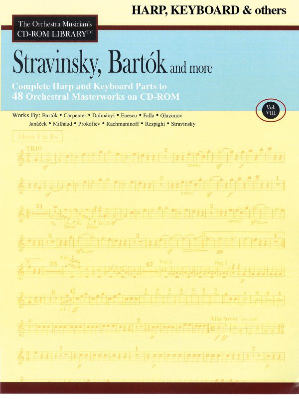 Stravinsky, Bartok and more - Vol. 8-Harp, Keyboar