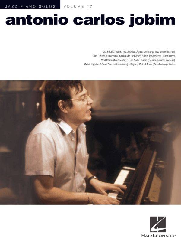 Antonio Carlos Jobim Jazz Piano Solos Series Volume 17