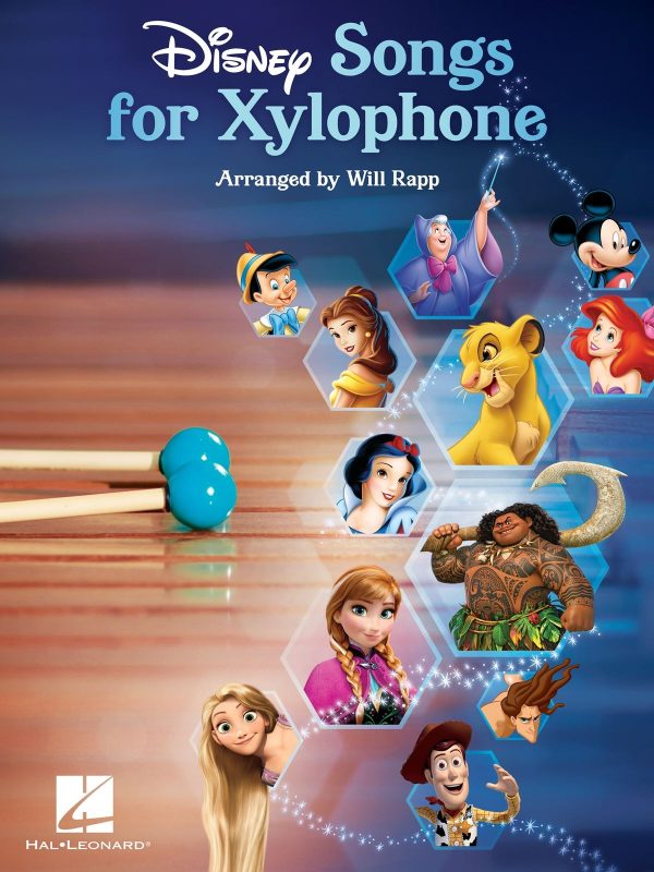 Disney Songs for Xylophone Arranged by Will Rapp - 25 Favorites