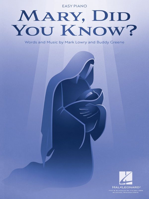 Mary, Did You Know? Easy Piano Sheet Music