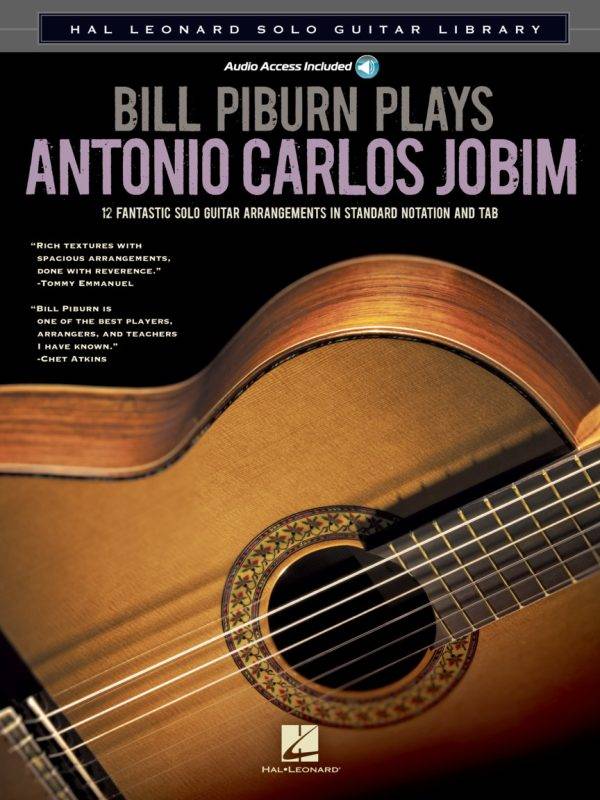 Bill Piburn Plays Antonio Carlos Jobim Solo Guitar Library