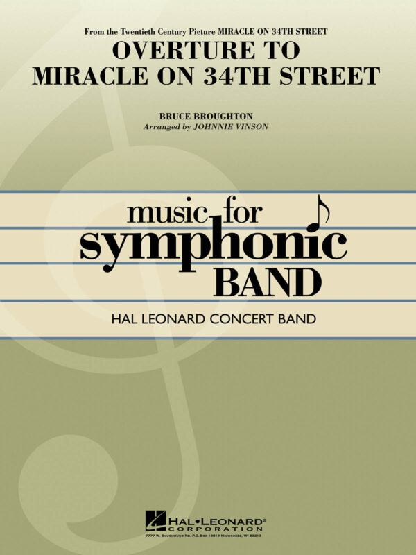 Overture to Miracle on 34th Street