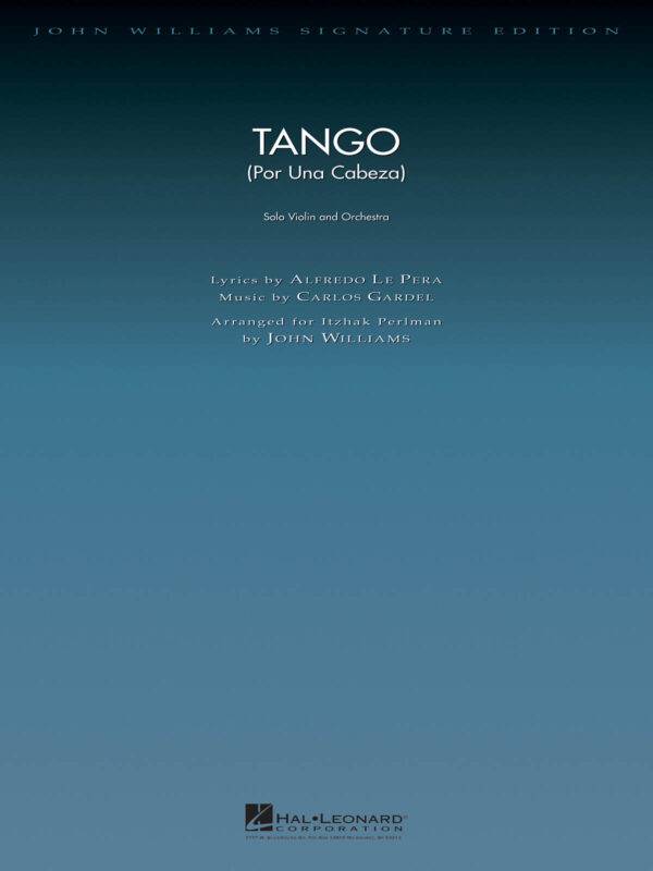 Tango (Por Una Cabeza) Solo Violin and Orchestra