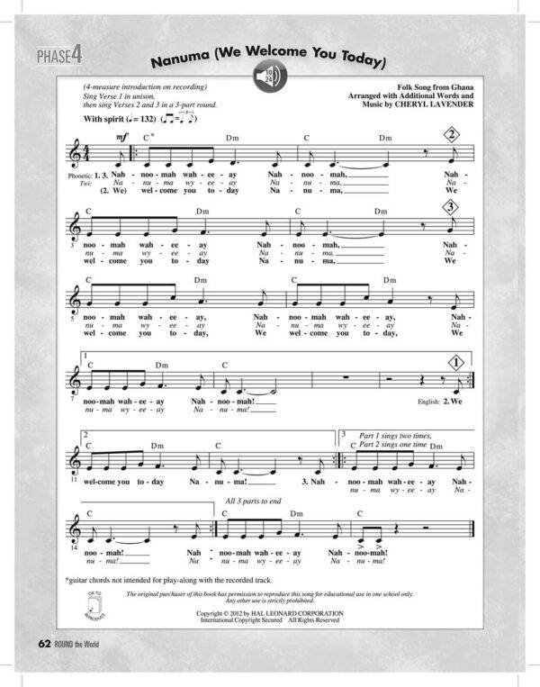 ROUND the World | Teaching Harmony with Multicultural Rounds and Canons