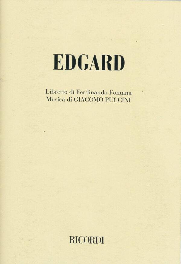 Edgar Libretto