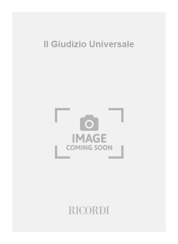 Il Giudizio Universale Libretto