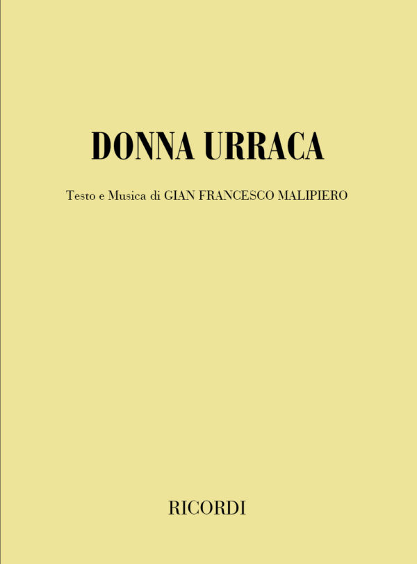 Donna Urraca Libretto