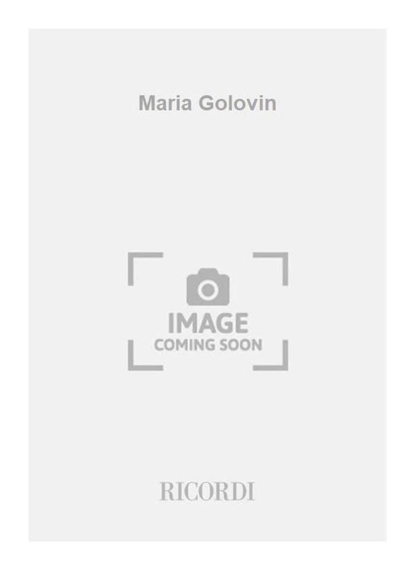 Maria Golovin Libretto