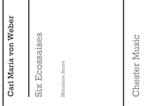 Six Ecossaises For String Quartet