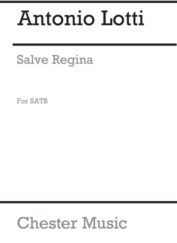 Salve Regina Satb (L)