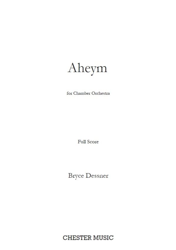 Aheym For Chamber Orchestra