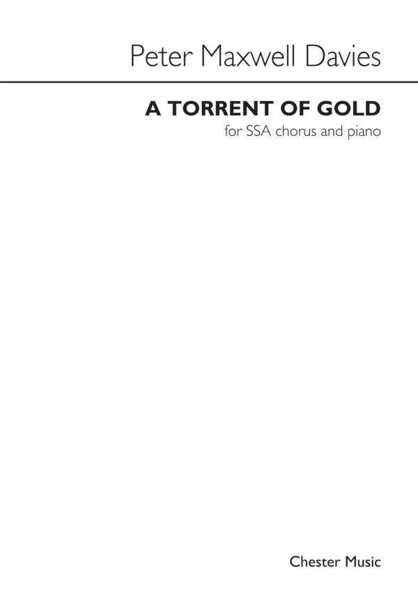 A Torrent Of Gold POD