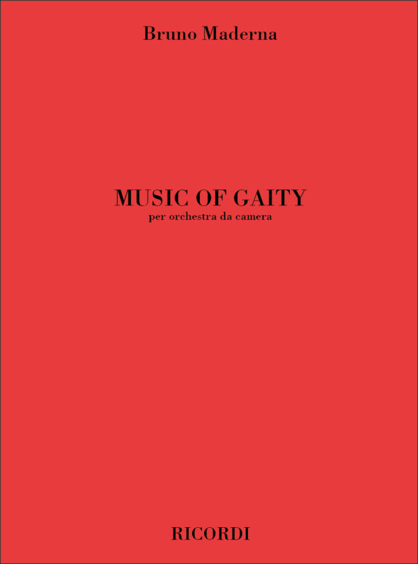 Music Of Gaity