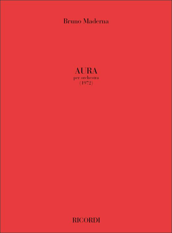 Aura Per Orchestra (1972) - Partitura