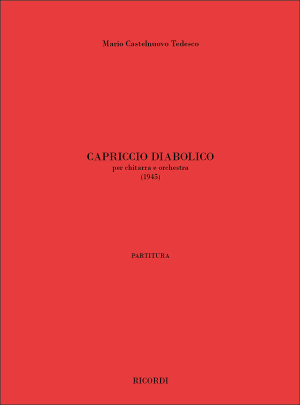 Capriccio diabolico per chitarra e orchestra