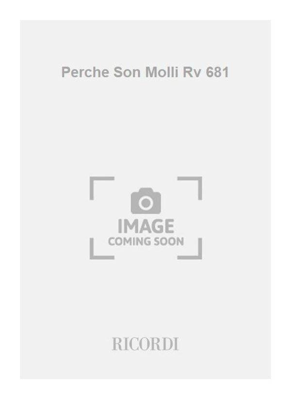 Perche Son Molli Rv 681 Critical Edition, Softcover