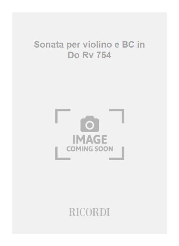 Sonata per violino e BC in Do Rv 754 Critical Edition, Softcover F.Xiii-60