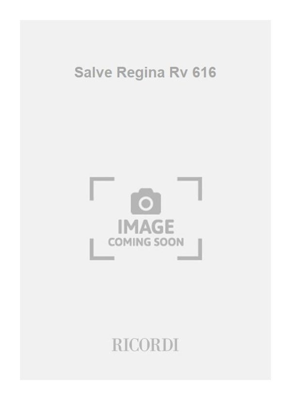 Salve Regina Rv 616 Ed. Critica M. Talbot, Softcover