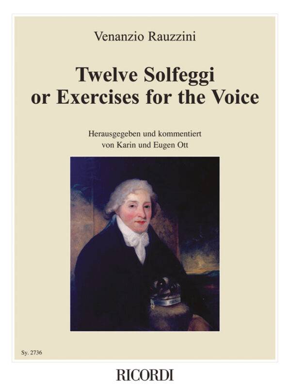 12 Solfeggi or Exercises for the Voice fur hohe Stimme und Klavier-Herausgegeben und kommentiert von -Karin und Eugen Ott-