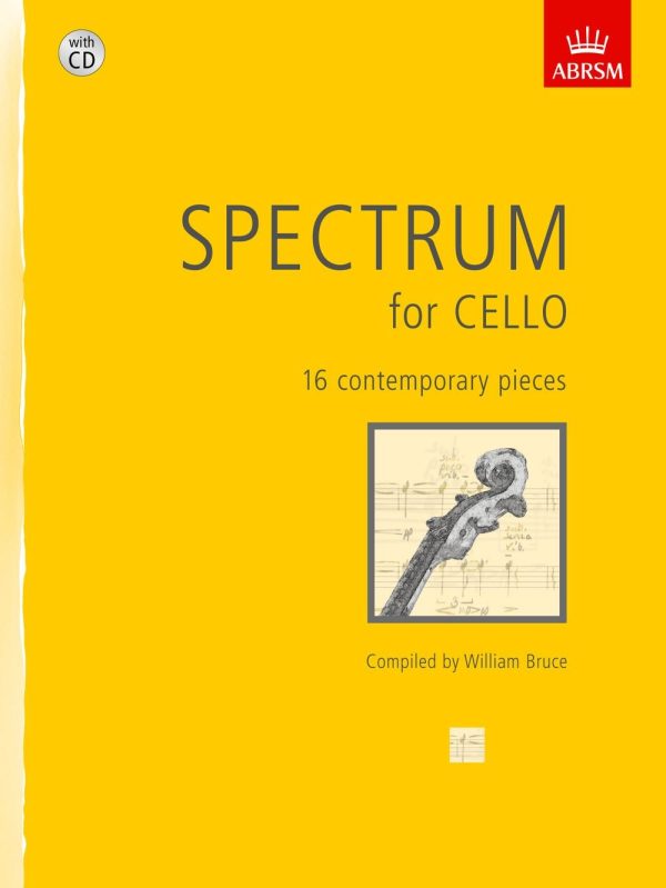 Spectrum for Cello with CD 16 contemporary pieces