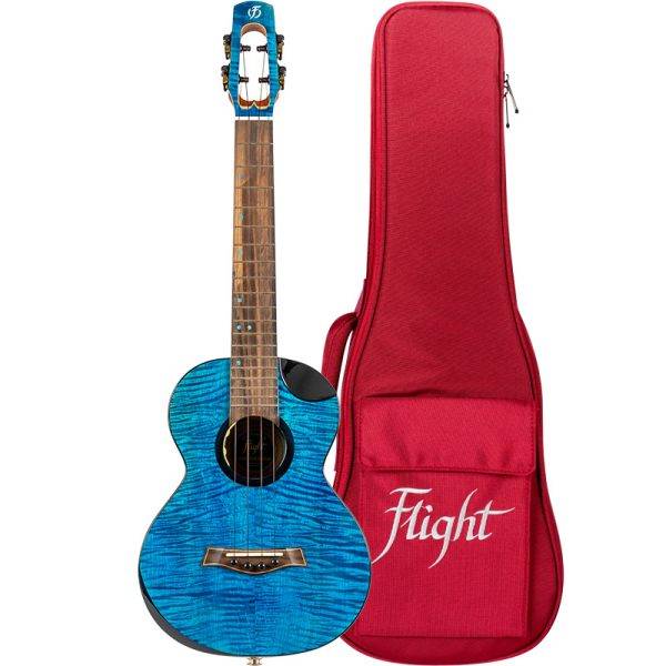 Ukulele Tenor Electro - Comet (All Solid) Azul