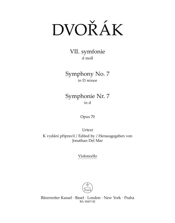 Symphony No. 7 D Minor Op. 70