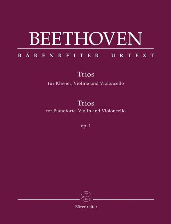 Trios for Pianoforte, Violin and Violoncello Op. 1