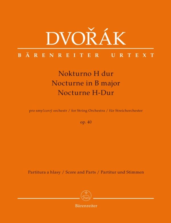 Nocturne for String Orchestra in B major Op. 40