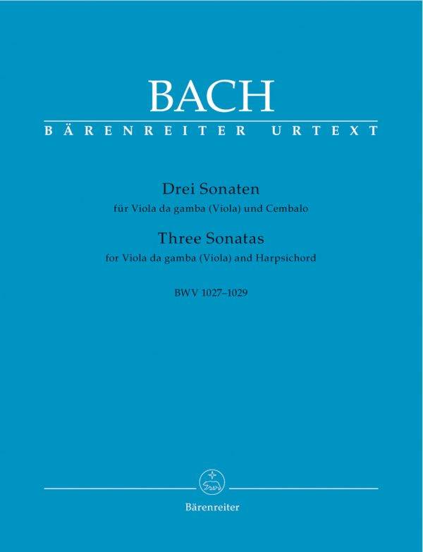 Three Sonatas For Viola Da Gamba And Harpsichord for Viol (Viola) and Harpsichord